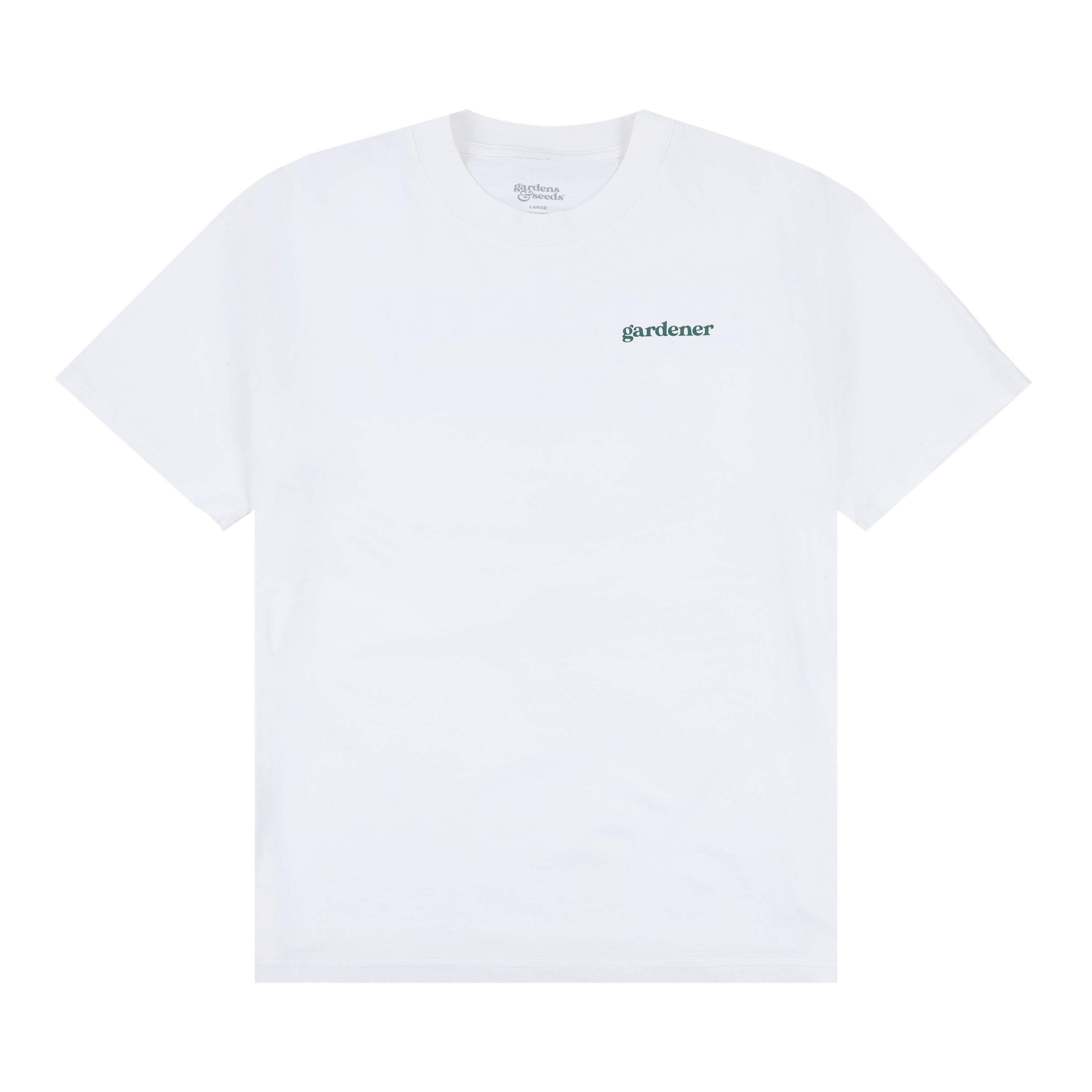 garden and seeds shirt "Gardener" Tee