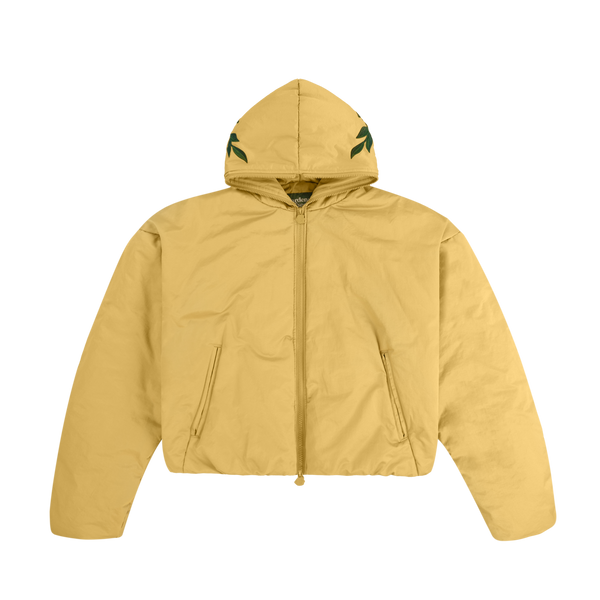 Maximus Bomber Jacket - Washed Gold