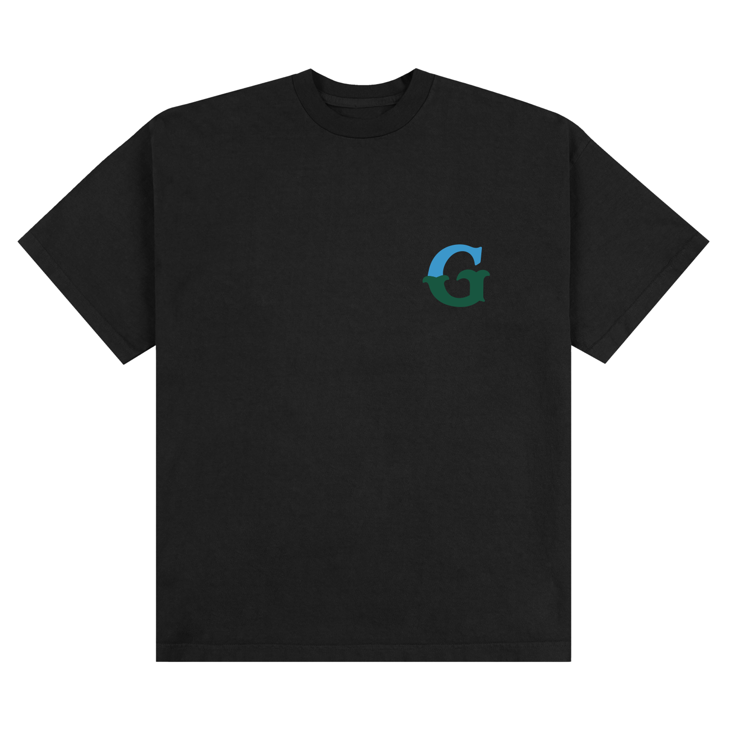 2-Tone "G" Tee - Black