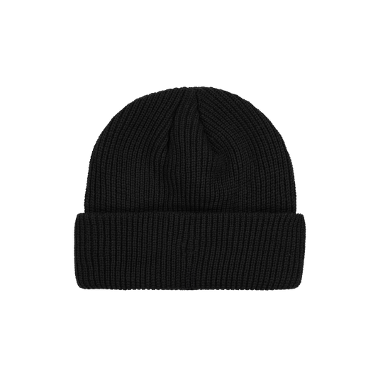 ‘G’ Logo Cuffed Beanie - Black