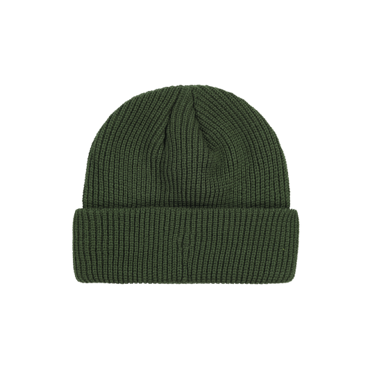 ‘G’ Logo Cuffed Beanie - Forest Green