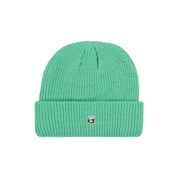 ‘G’ Logo Cuffed Beanie - Mint Green