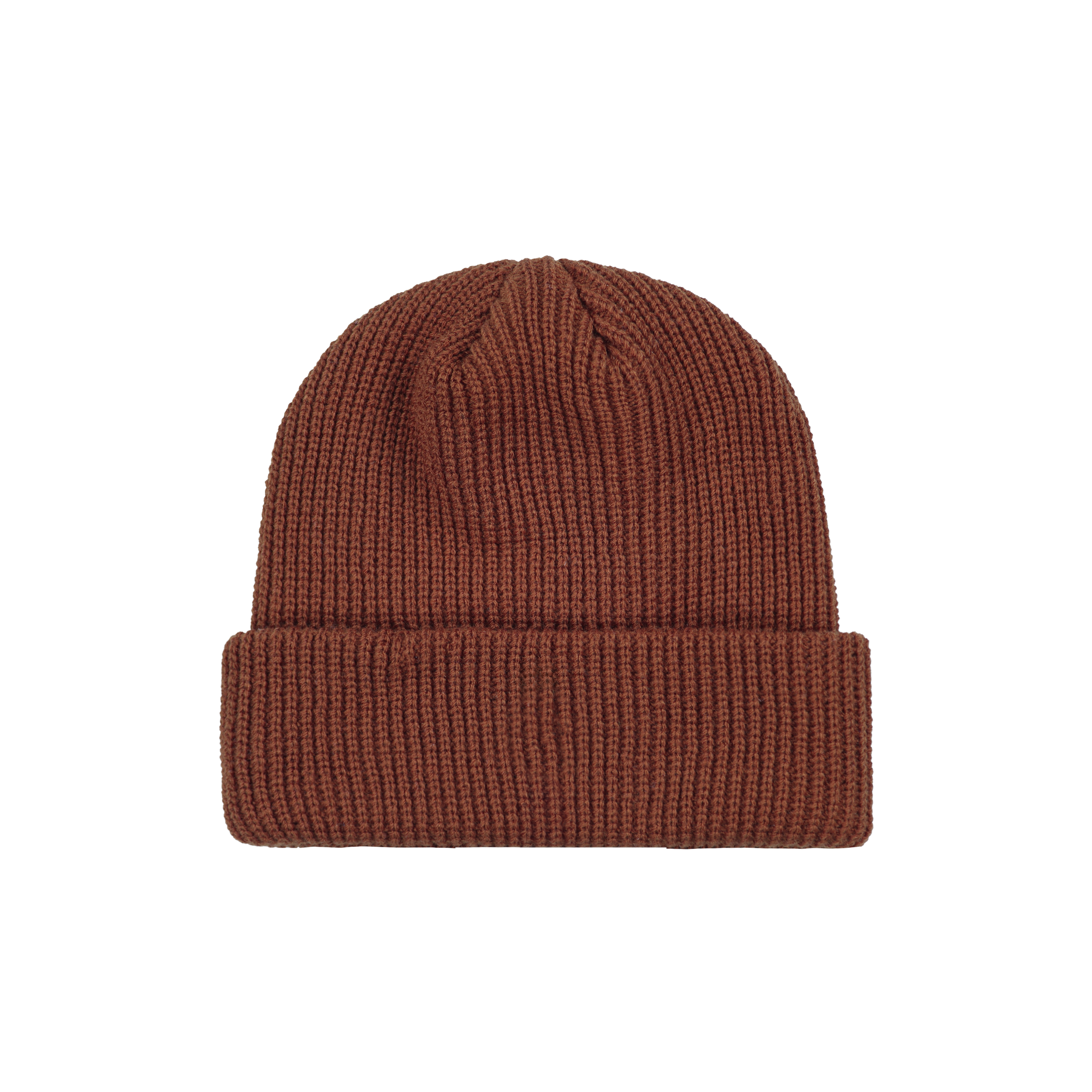 ‘G’ Logo Cuffed Beanie - Rust