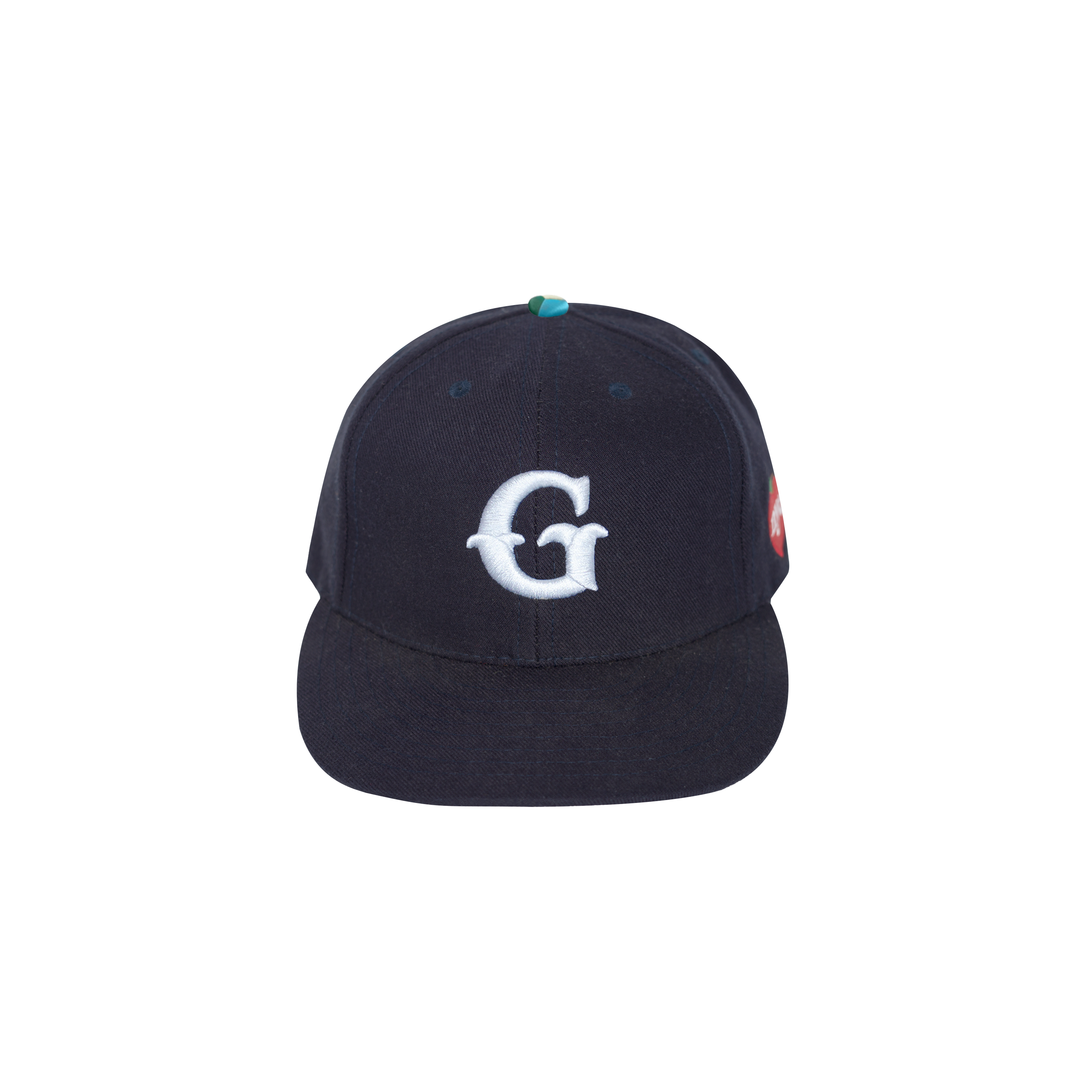 【日本入手困難】CASQUETTE BASEBALL COLLEGE AGNEAU GRAINE casquette baseball college agneau grainé - BLACK / OFF WHITE