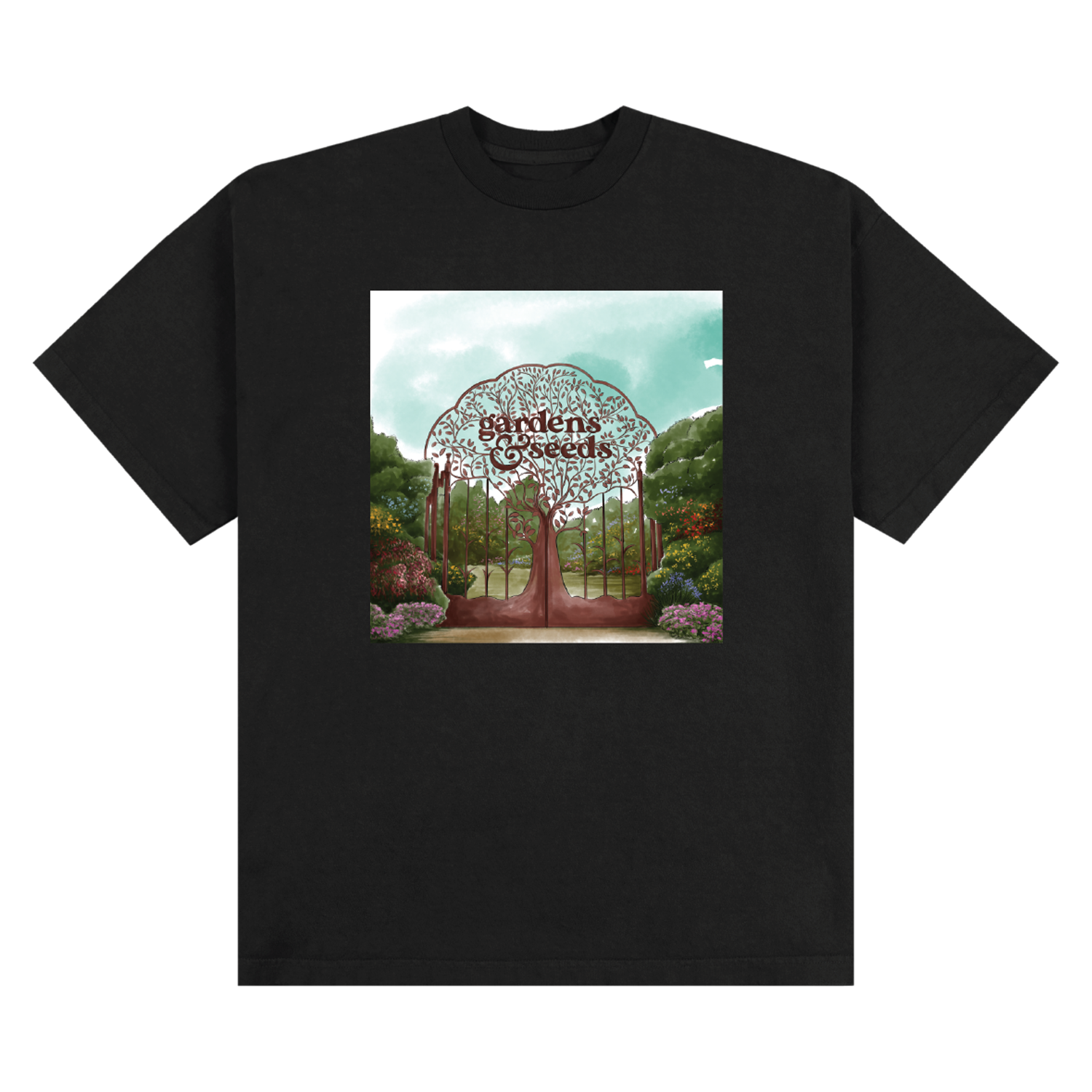 Garden of Eden Tee - Black