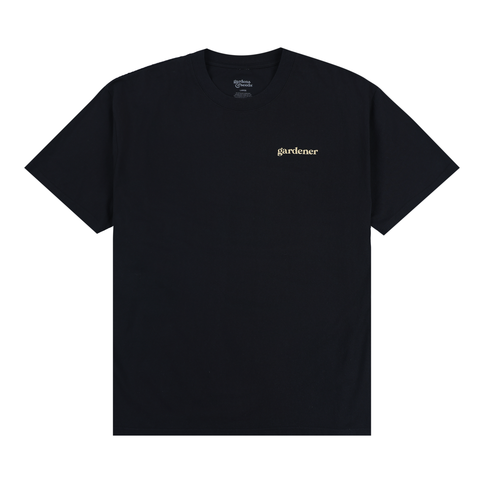 "Gardener" Tee - Black