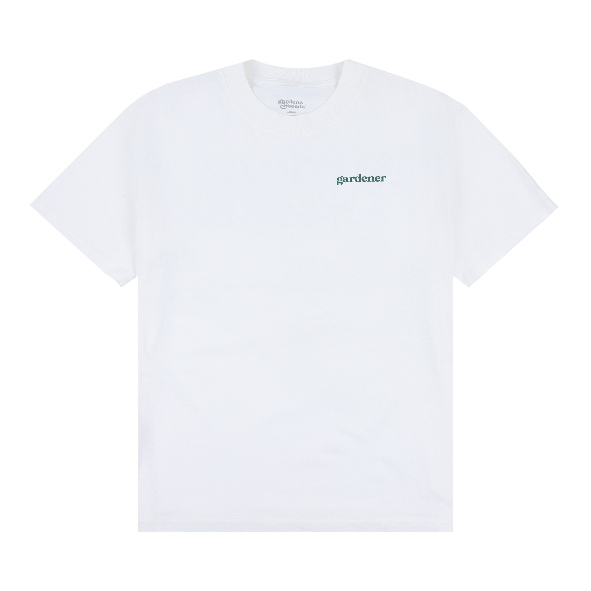 "Gardener" Tee - White