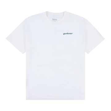 "Gardener" Tee - White