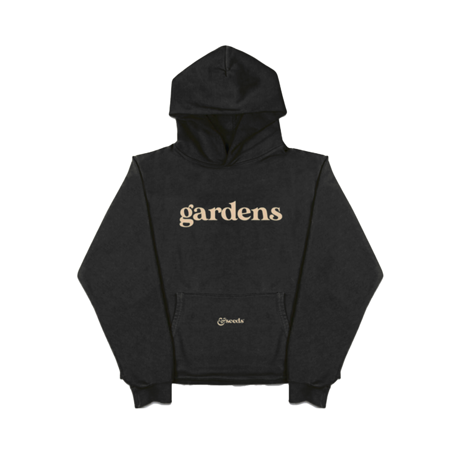 Gardeners Hoodie - Black