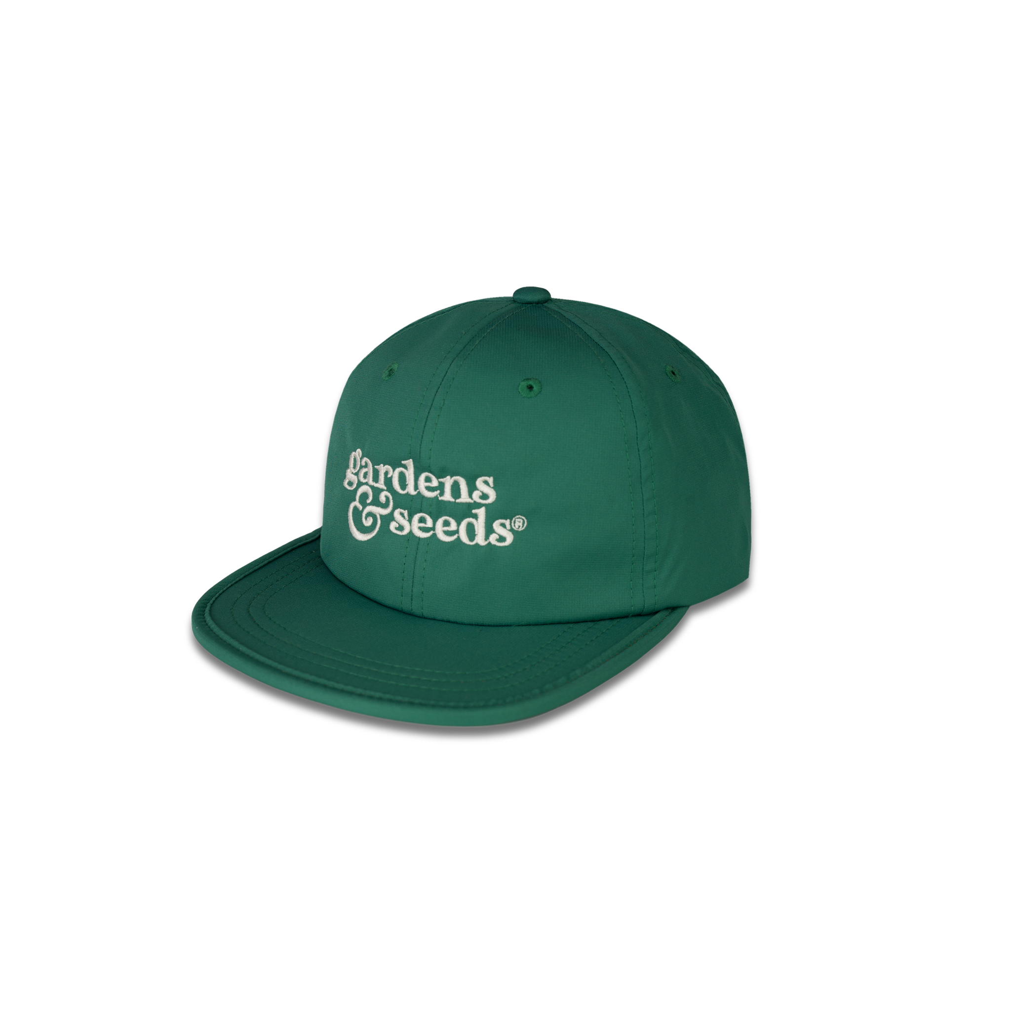 Core Logo Nylon Cap - Forrest Green