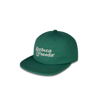 Core Logo Nylon Cap - Forrest Green