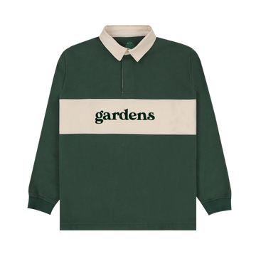 Planters Knit Rugby - Forest Green