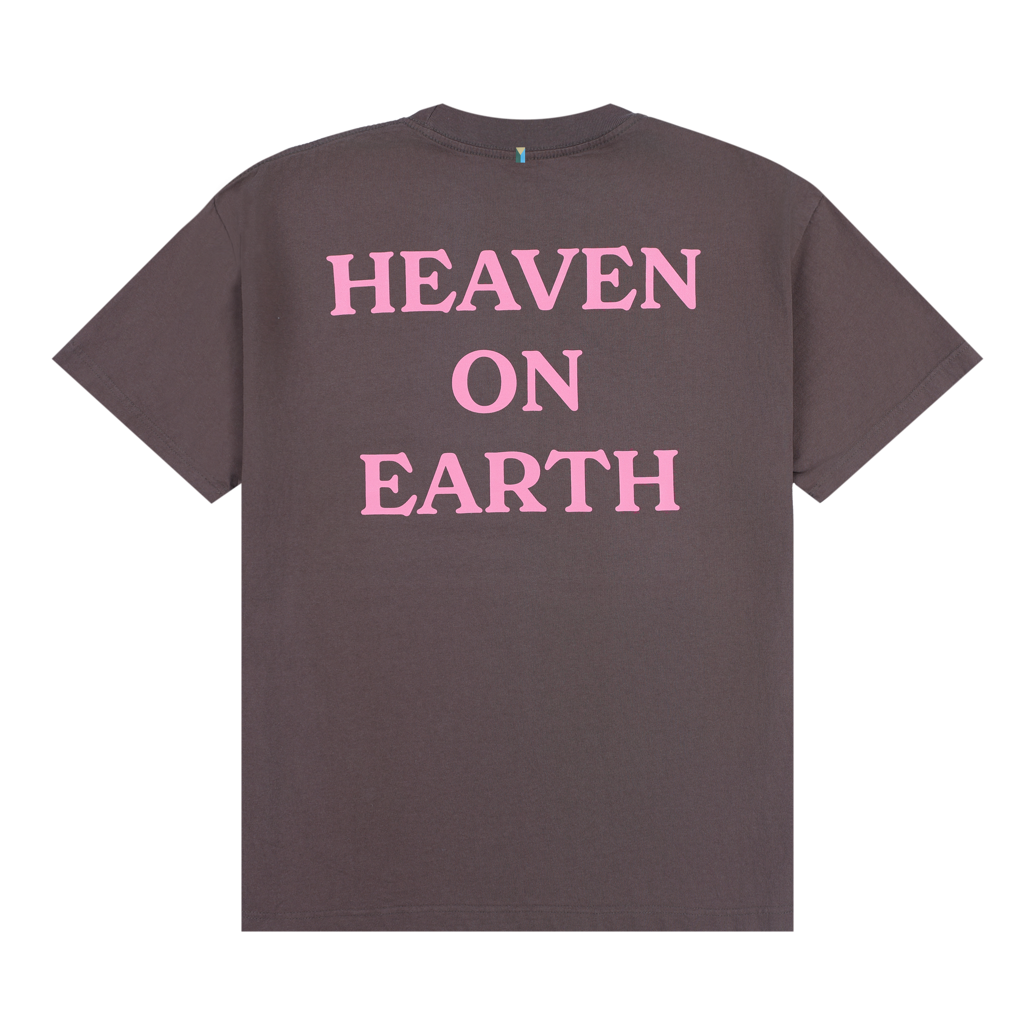 Heaven on Earth Tee - Brown/Pink