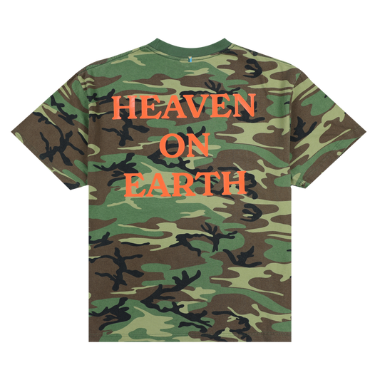 Heaven on Earth Tee - Camo