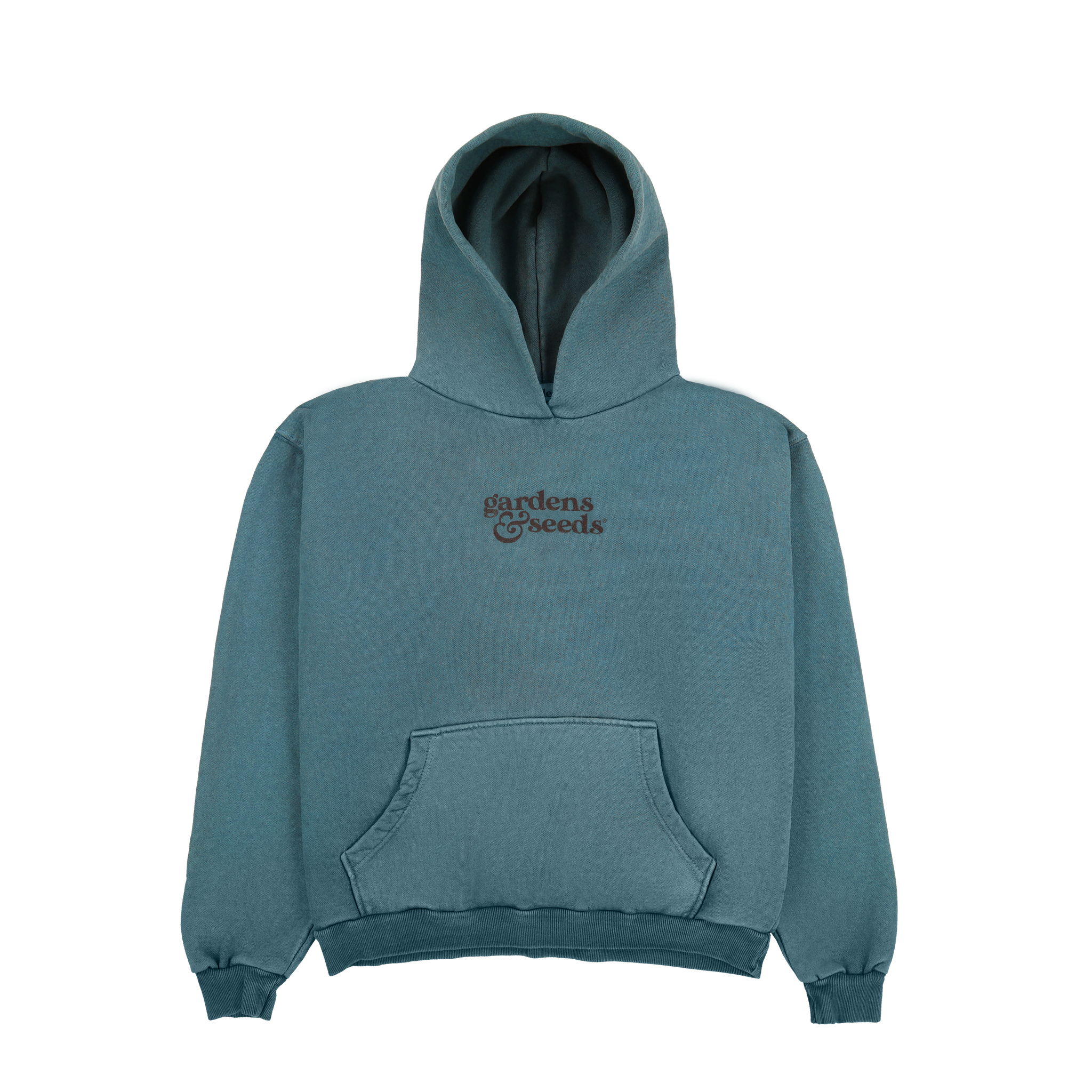 Core Logo Hoodie - Washed Blue