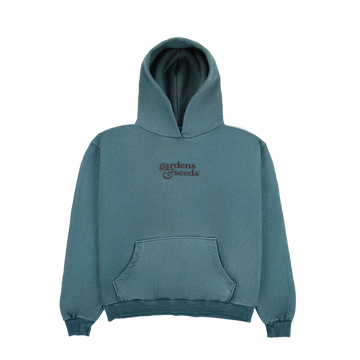 Core Logo Hoodie - Washed Blue