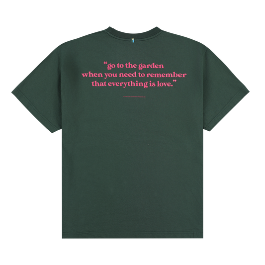 "Love Quote" Tee - Forest Green