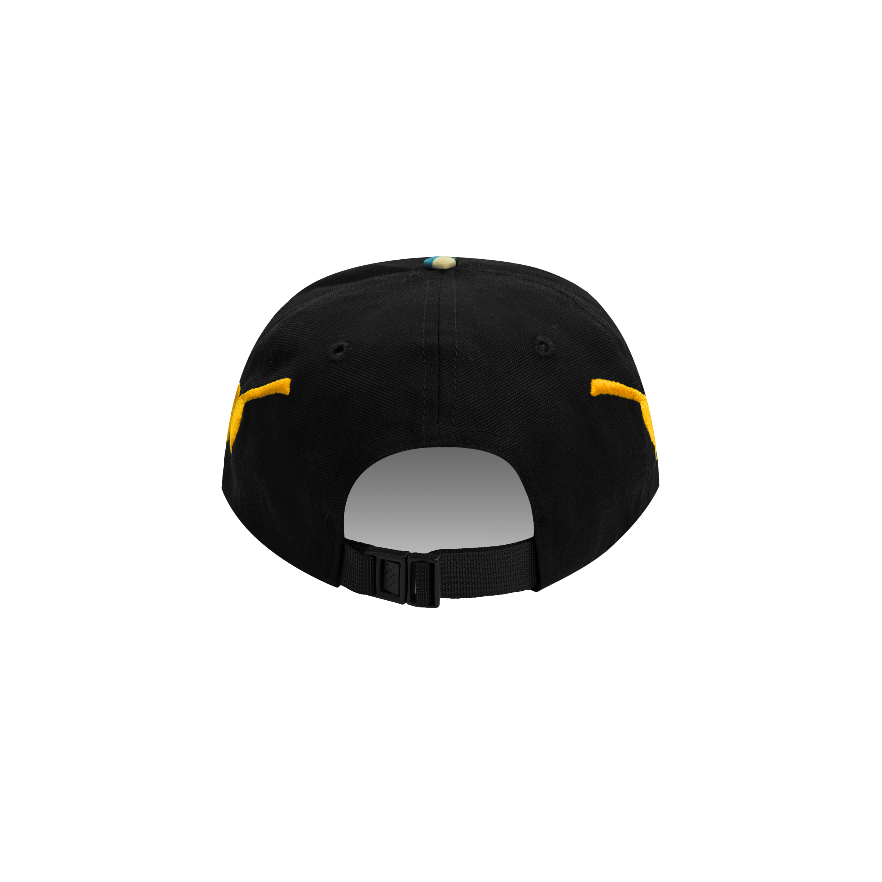Karma Black Cap with Gold Embroidered Logo and Laurel KARMA hats – ElectricLabel main image 2