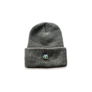 "Inner G" Cuff Beanie- Coal